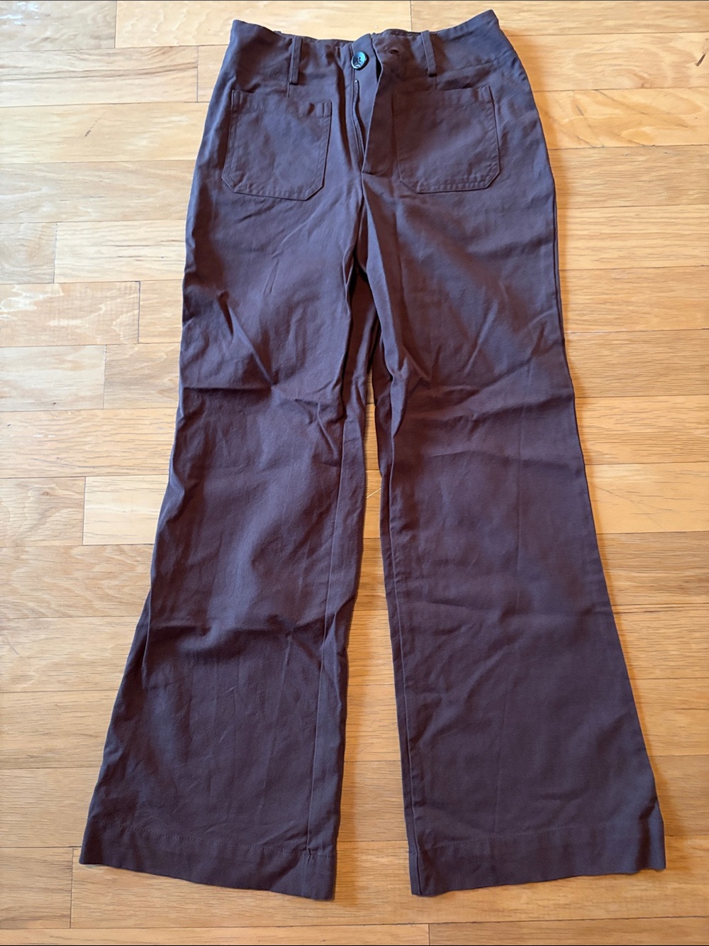 Lulu's Chocolate Brown High-Rise Wide Leg Pants